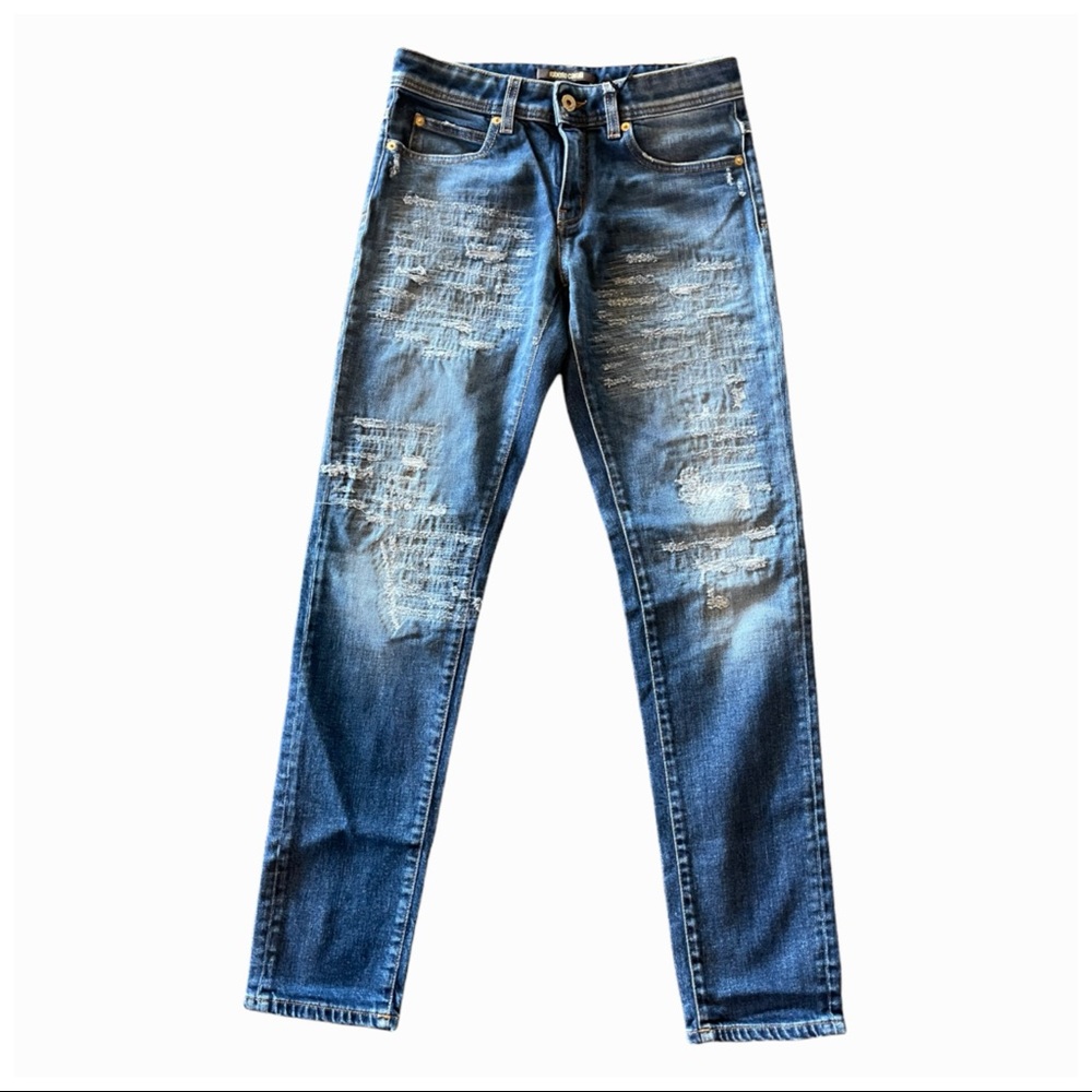Roberto Cavalli Distressed Jeans - Picture 4 of 8